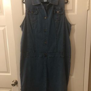 Denim dress